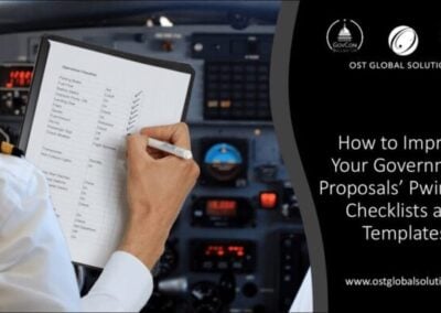 Improving Your Government Proposals’ Pwin Part 6: Use Checklists and Templates