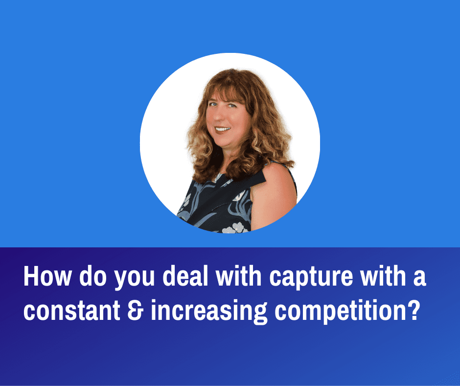 How do you deal with capture with a constant and increasing competition?