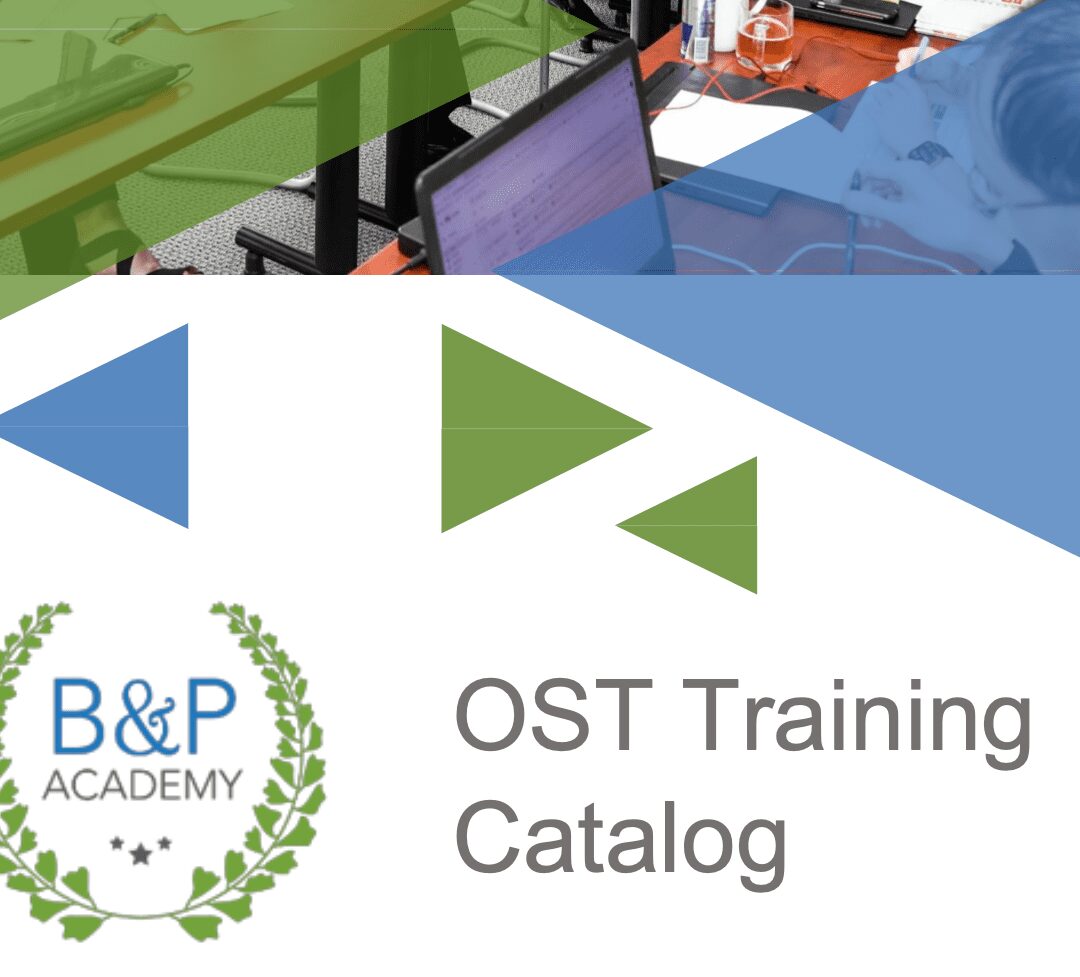 OST Global Solutions 2022 Course Catalog – Bid & Proposal Academy Training Classes