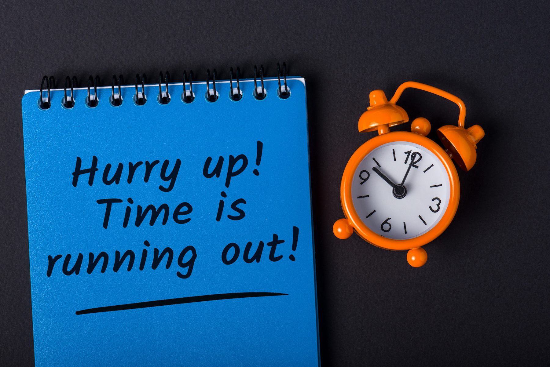 Hurry up, Time is running out Proposal Training Sale