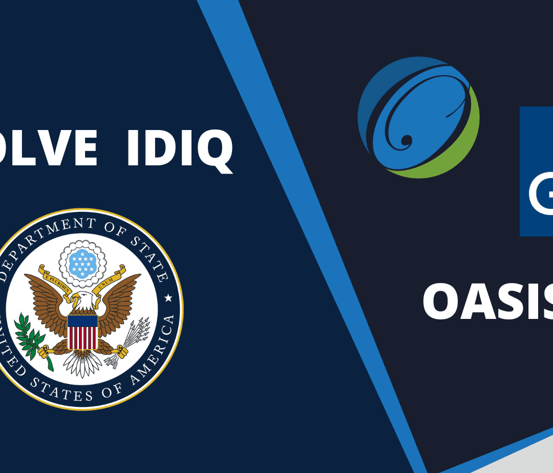 Maximize Your Scores on OASIS+ & Evolve IDIQs: Talk With Our Experts!