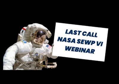 Last Call – There is Still Time to Register! NASA SEWP VI Webinar Starts in 3 Hours!
