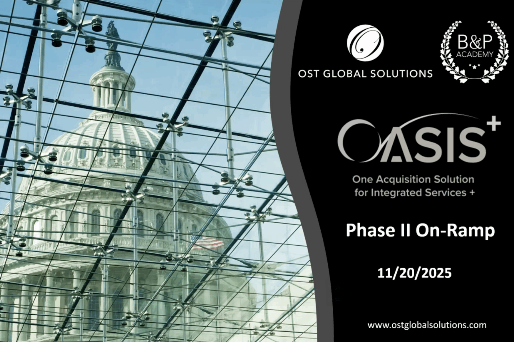 Webinar Recap: OASIS+ Phase II – Lessons Learned & What’s Next