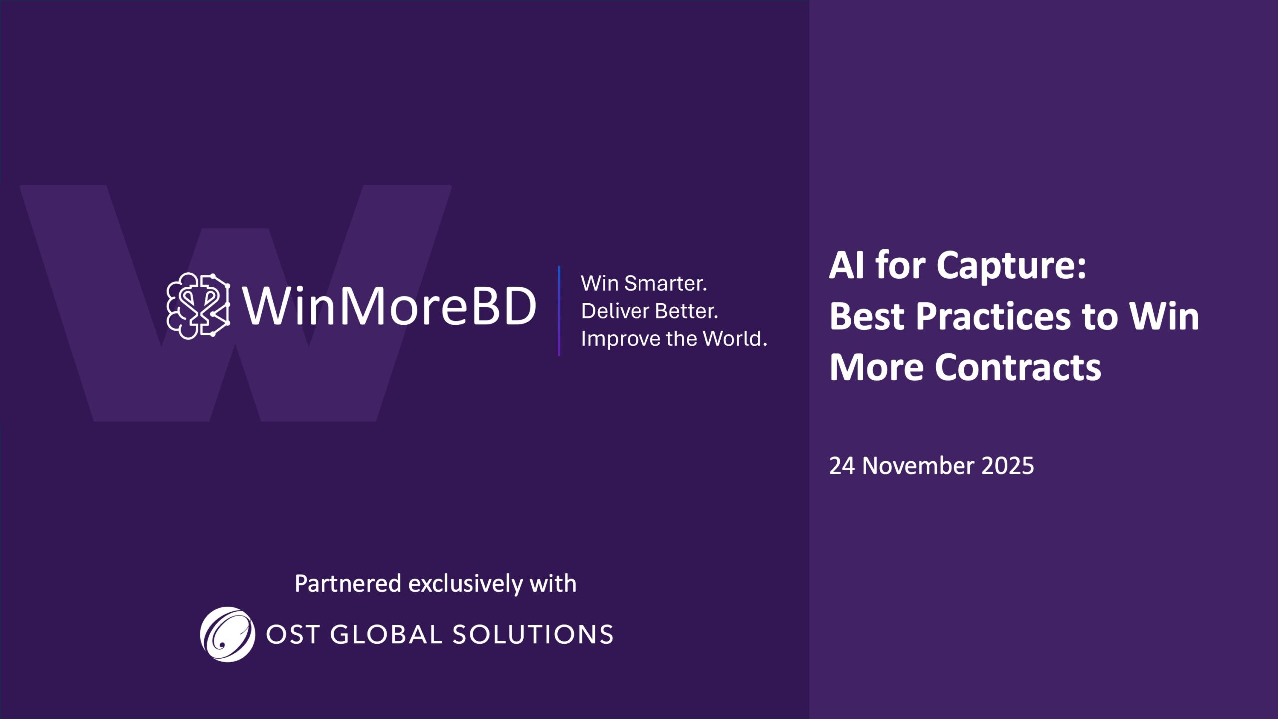 Webinar Recap: AI for Capture: Best Practices to Win More Contracts