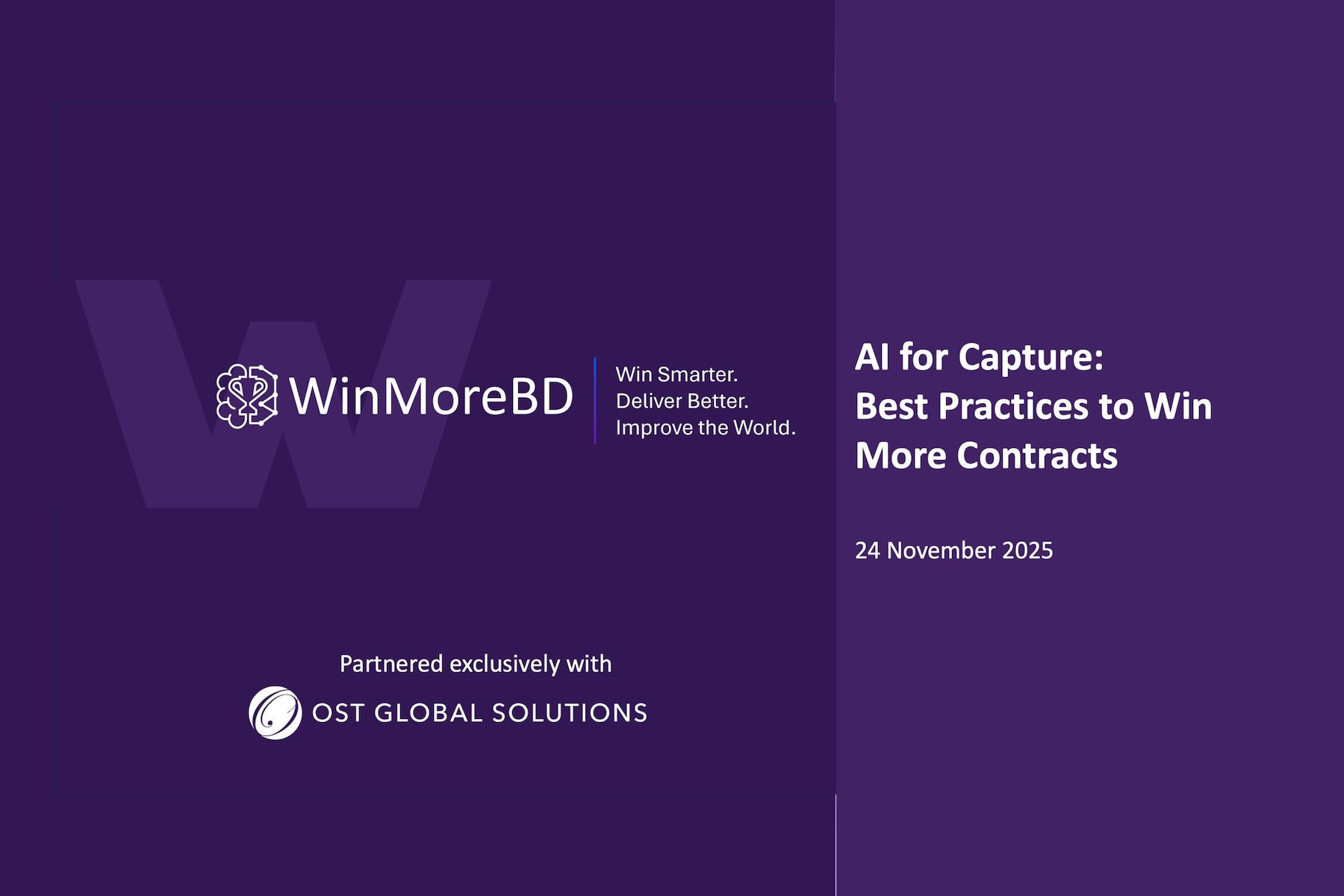 Webinar Recap: AI for Capture: Best Practices to Win More Contracts