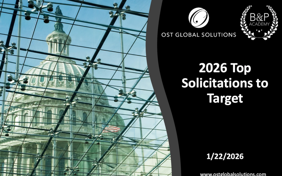 Webinar Recap: Top Federal Opps of 2026: What Small Businesses Should Watch Now