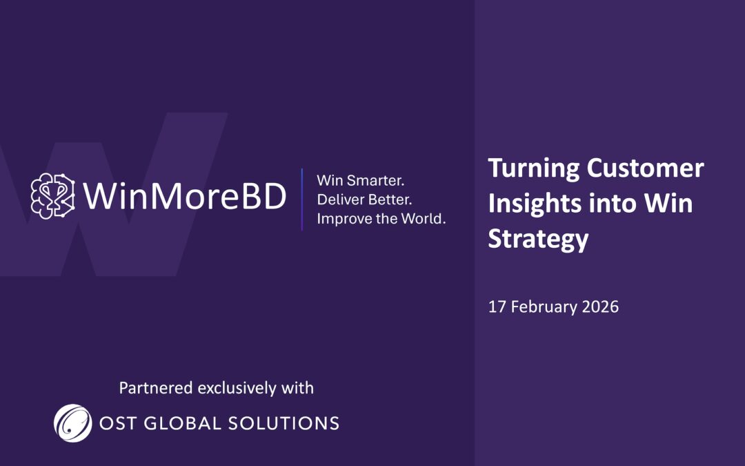 Webinar Recap: Turning Customer Insights Into Win Strategy