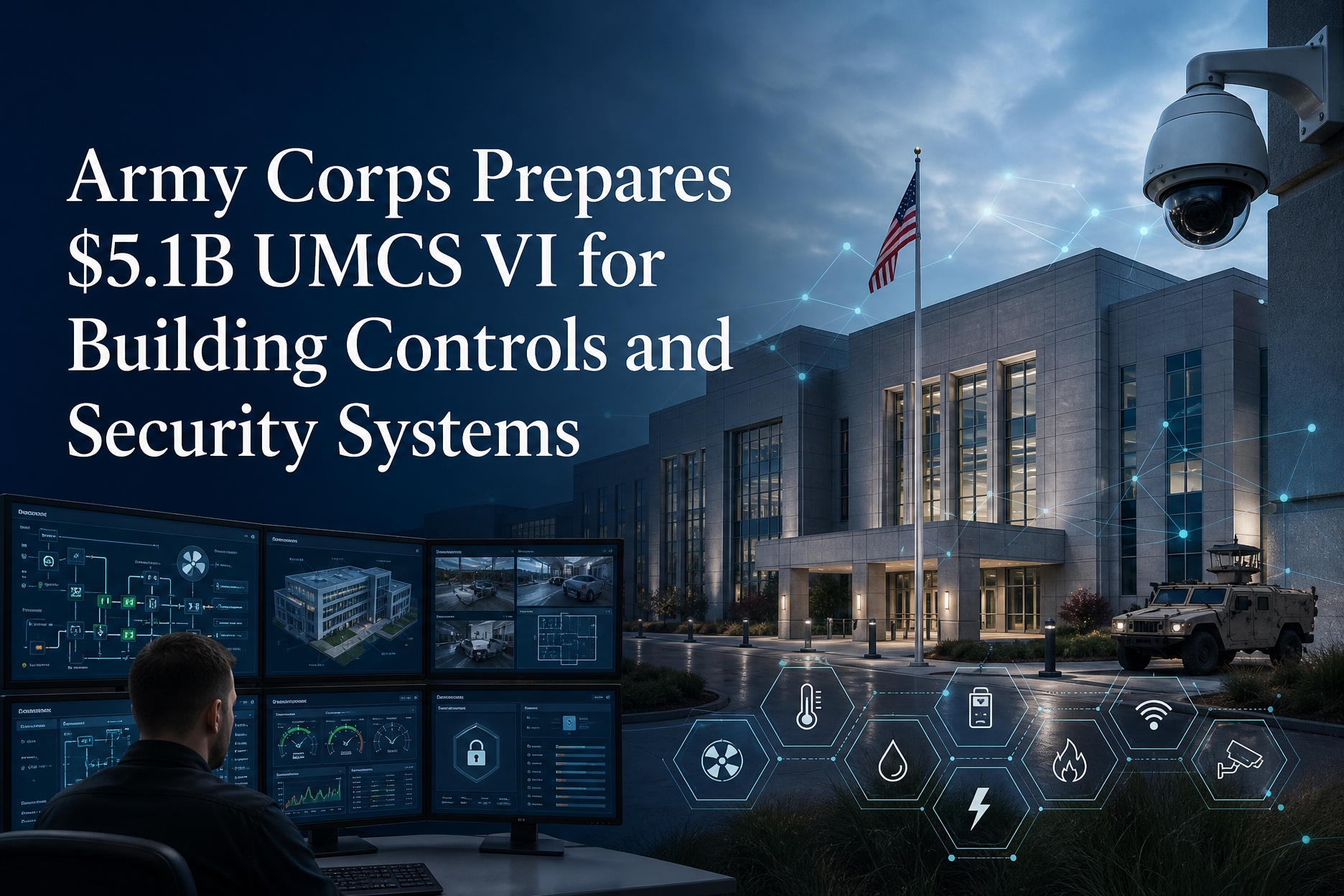 Army Corps Prepares $5.1B UMCS VI for Building Controls and Security Systems