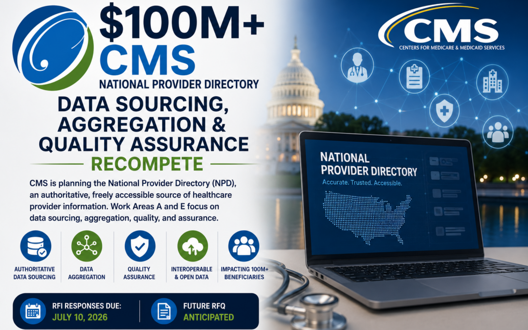 CMS NPD: Data Sourcing, Aggregation & Quality Assurance Opportunity