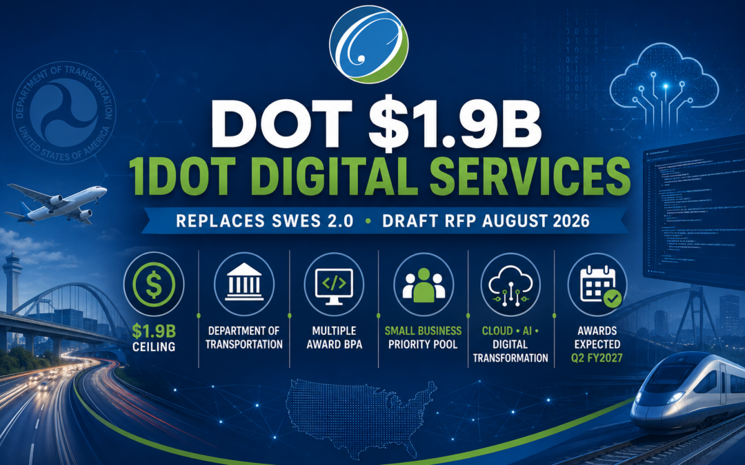 DOT $1.9B 1DOT Digital Services Solicitation (Replaces SWES 2.0 $548M Solicitation)
