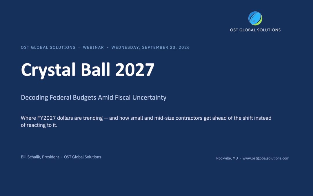 Webinar Recap: Crystal Ball 2027: Decoding Federal Budgets Amid Fiscal Uncertainty