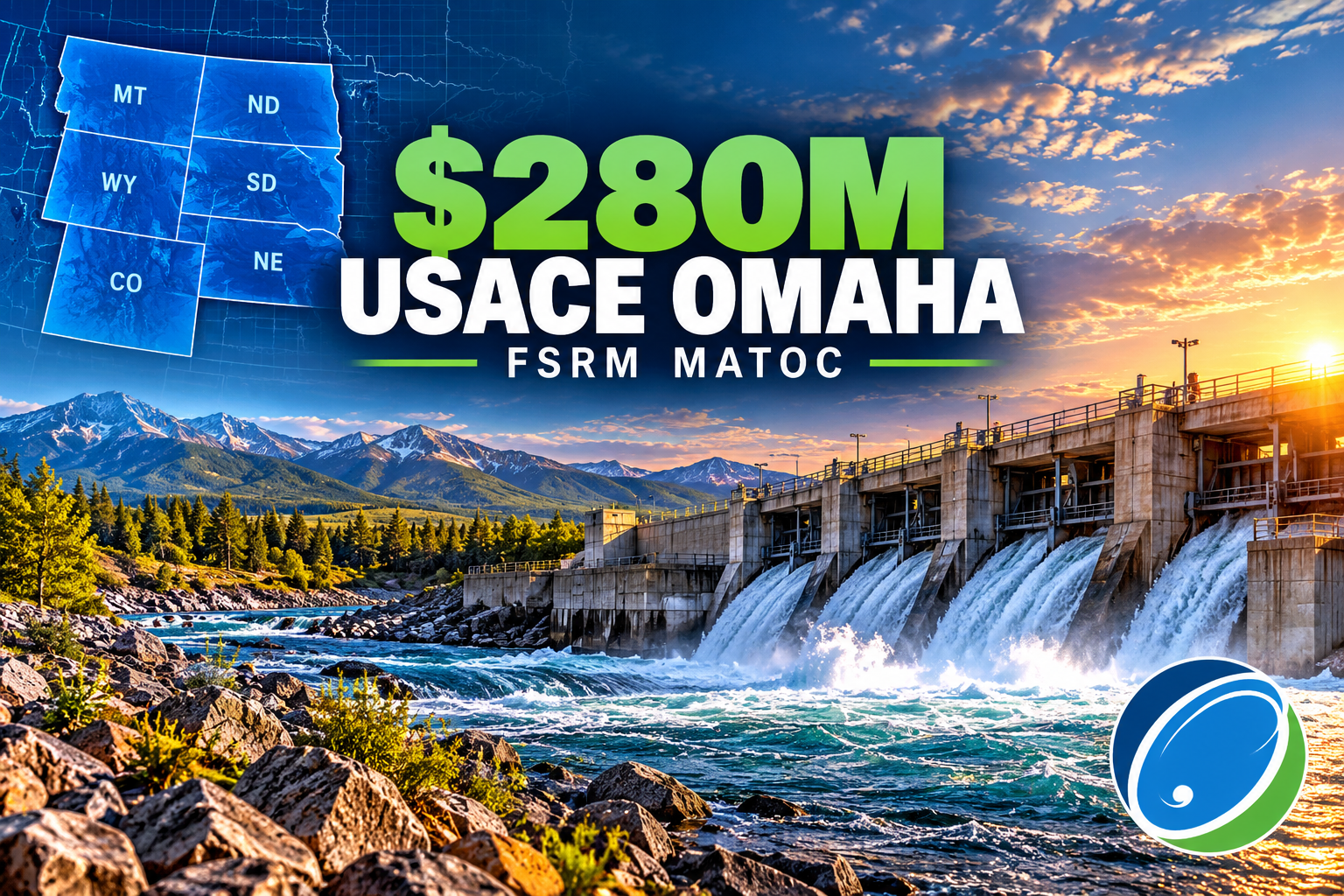 $280M USACE Omaha FSRM MATOC- 100% Small Business